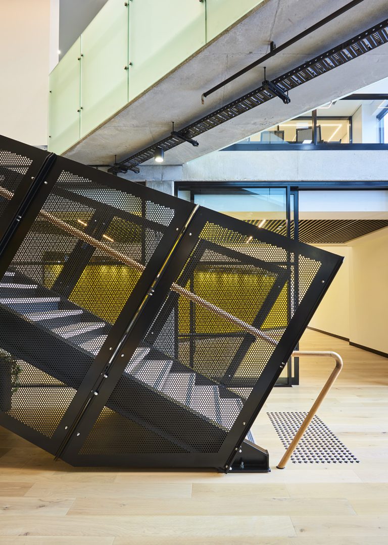 1178 – Axiom – Sheffield – 271 Premium industrial construction showcasing internal steel stair case