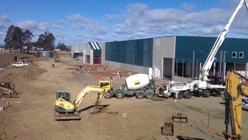 Bunnings Singleton Charter Pac Industrial Construction
